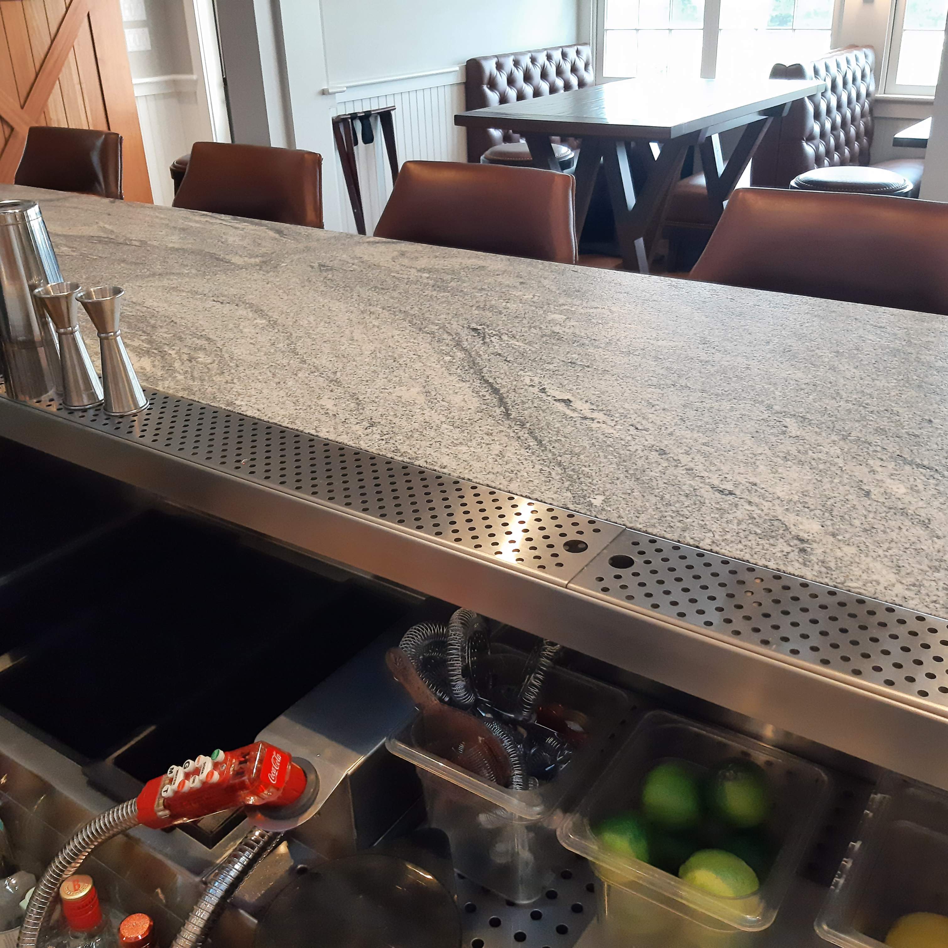 Custom Drink Rail - Bear Metal Works