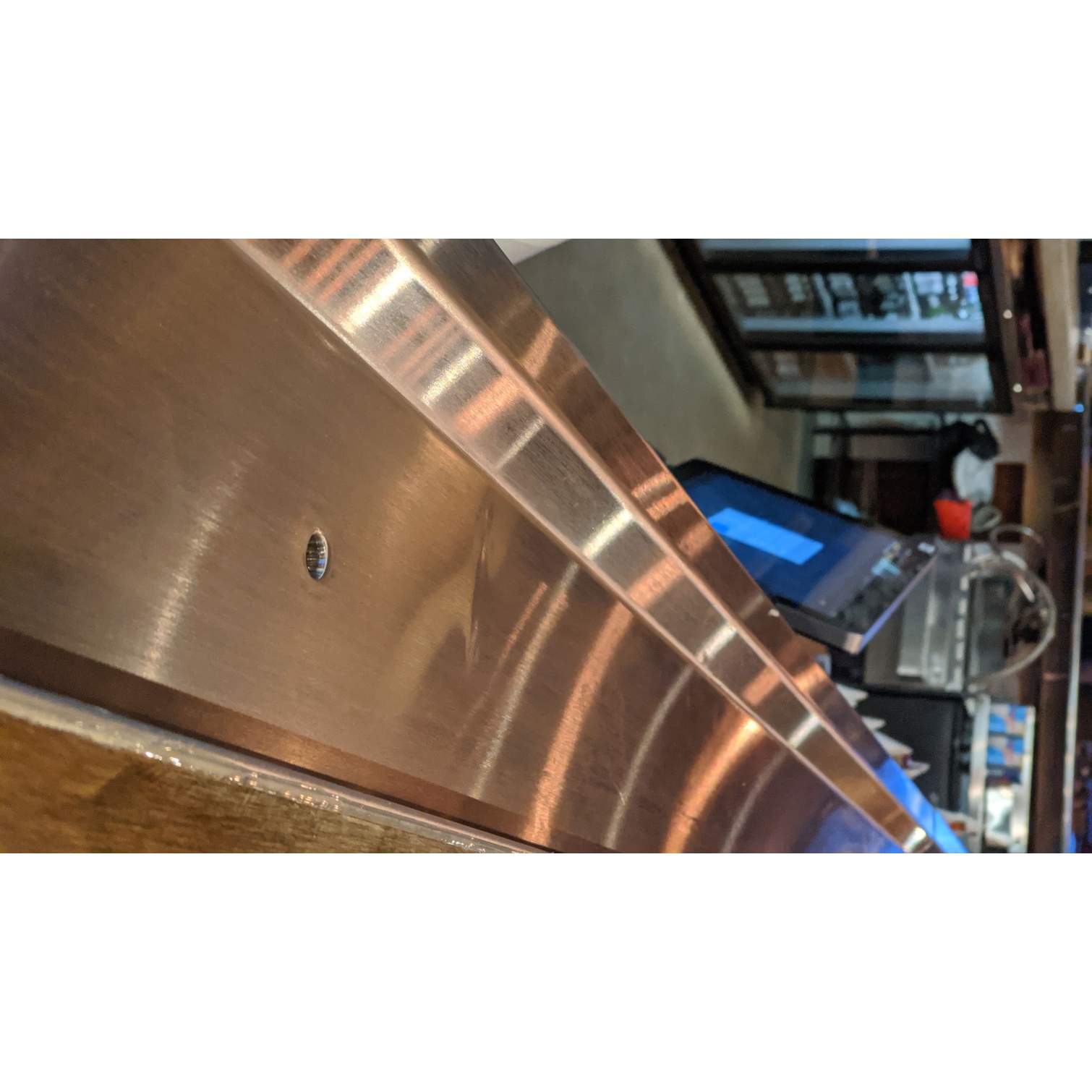 Drain holes and marine edge