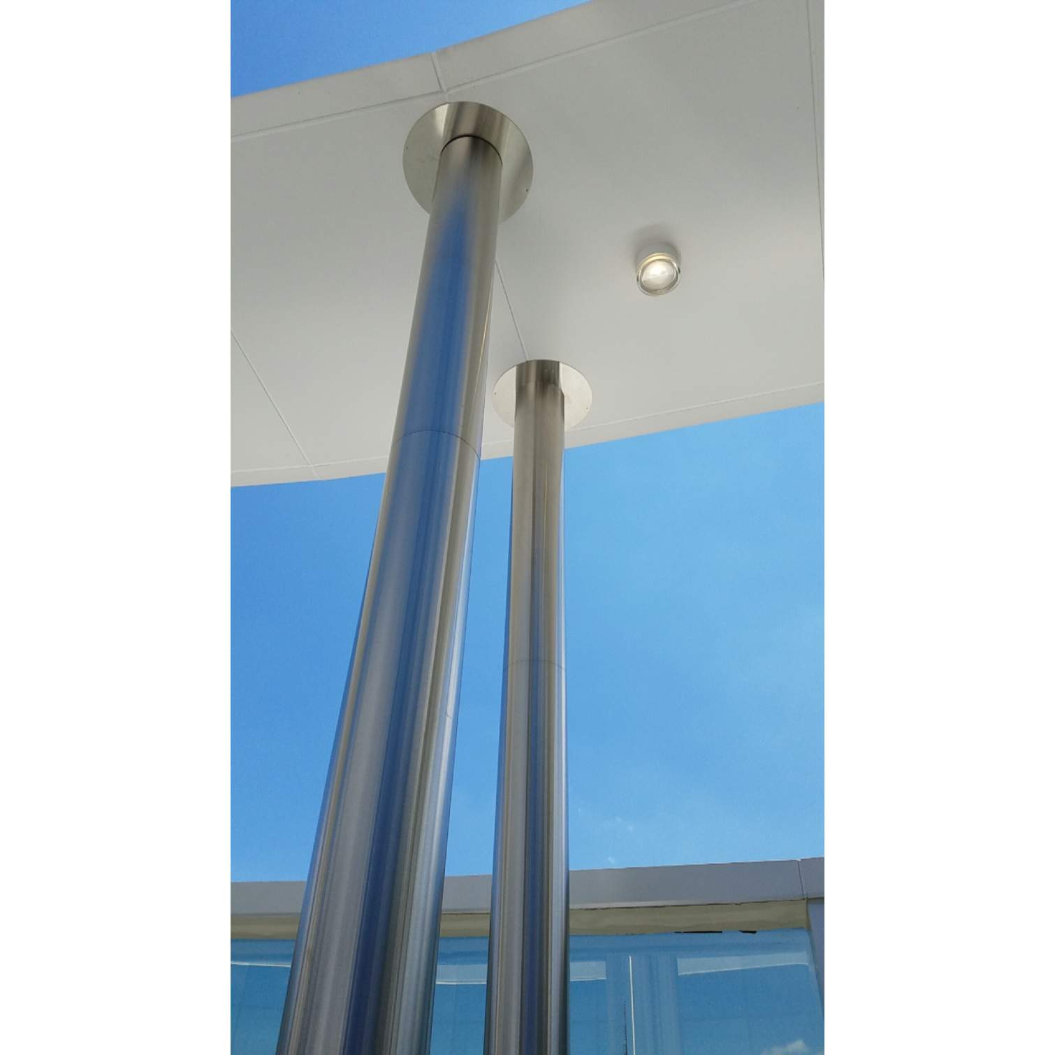 Stainless Steel Column Wraps - Bear Metal Works