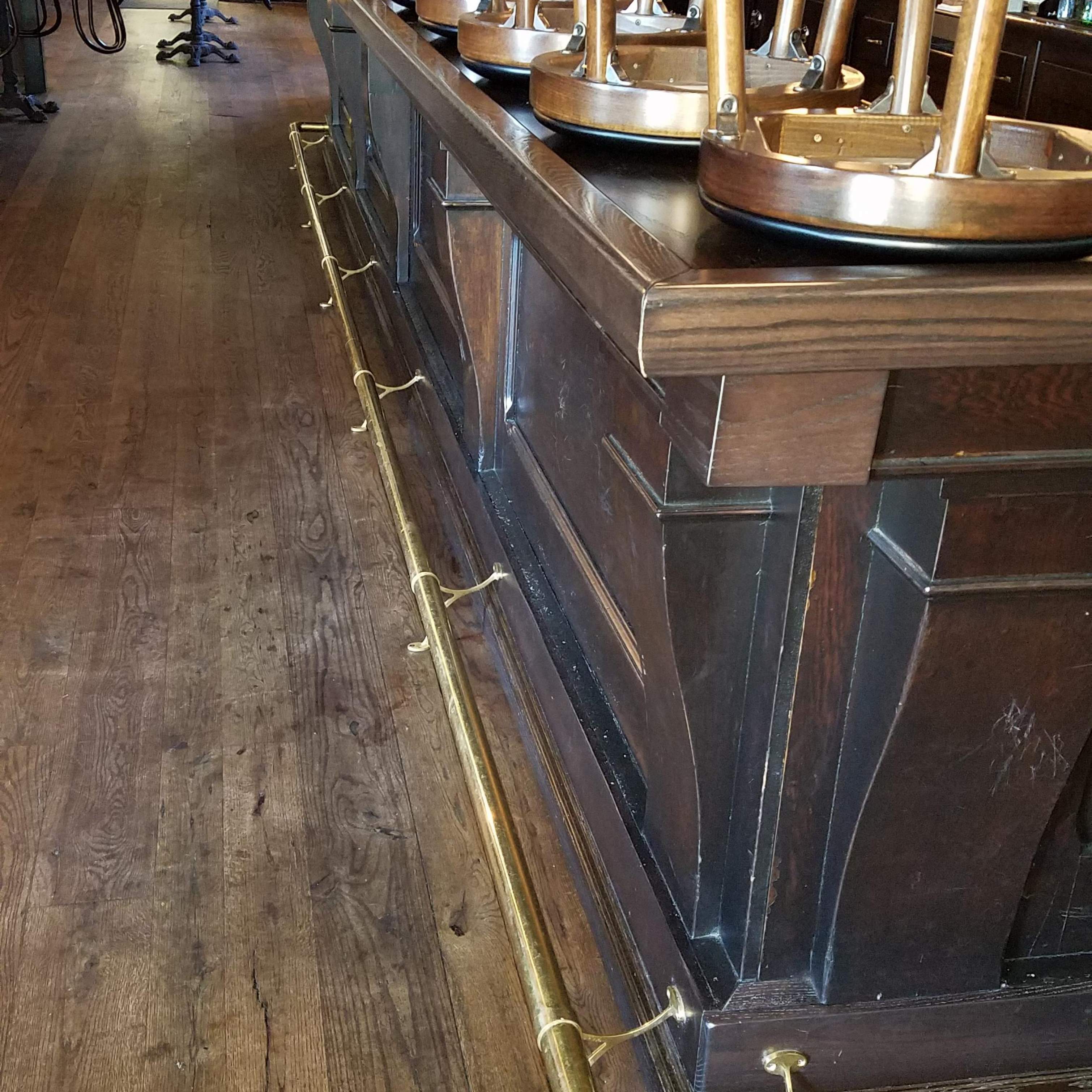 Brass Bar Foot Rail Canada at Eliseo Gonzalez blog